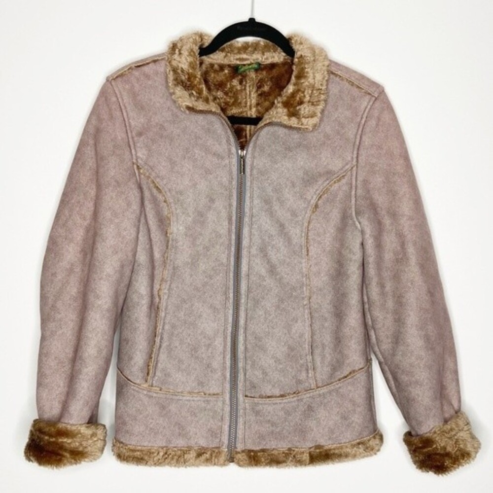 Cabela's Faux Suede Full Zip jacket